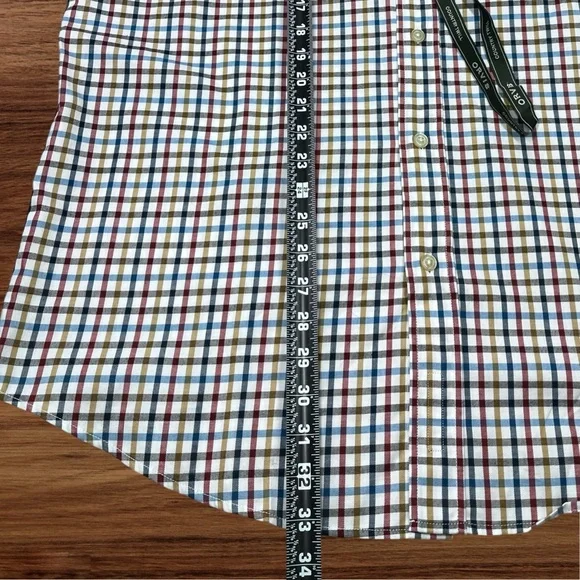 Orvis Men’s Check Pattern Country Twill L/S Button Up Dress Shirt. Size XL NWT - Picture 5 of 11